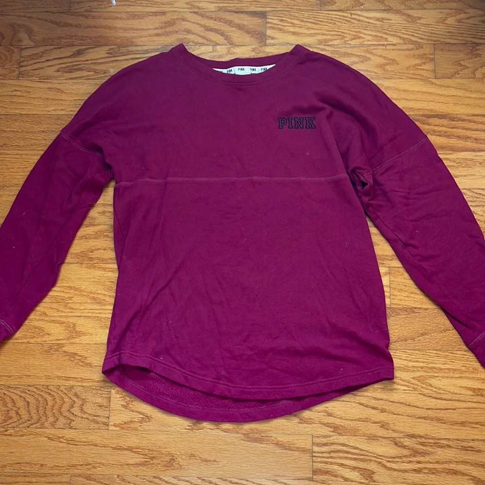 Pink Maroon Pullover